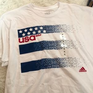 Adidas USA golf XL T-shirt men’s